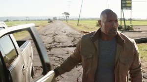 The Rock realises the San Andreas fault actually is cracking due to his muscle gain